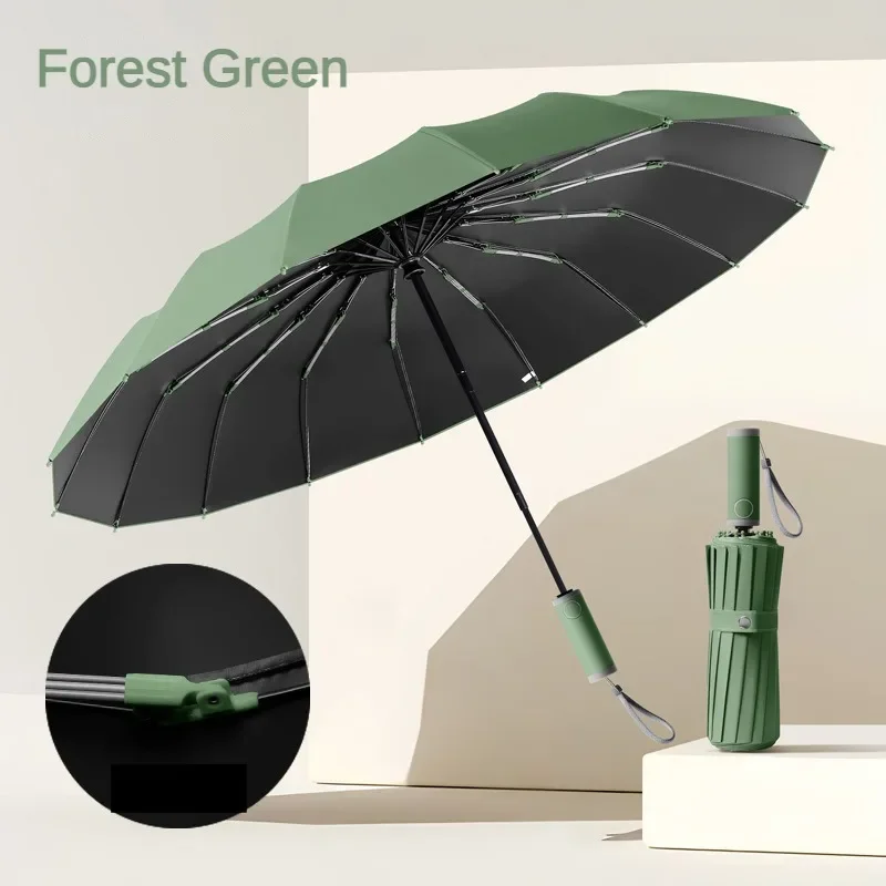 Super Strong Large Automatic Umbrella for Men Women 16K 112Bone folding Windproof Waterproof Anti-UV Rainstorm Special Umbrellas