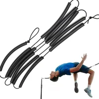1 Pc Rope High Jump Training Equipment High Jump Bungee Elastic Crossbar Foam Track Rope Soft High Jump Height Training Belt 1