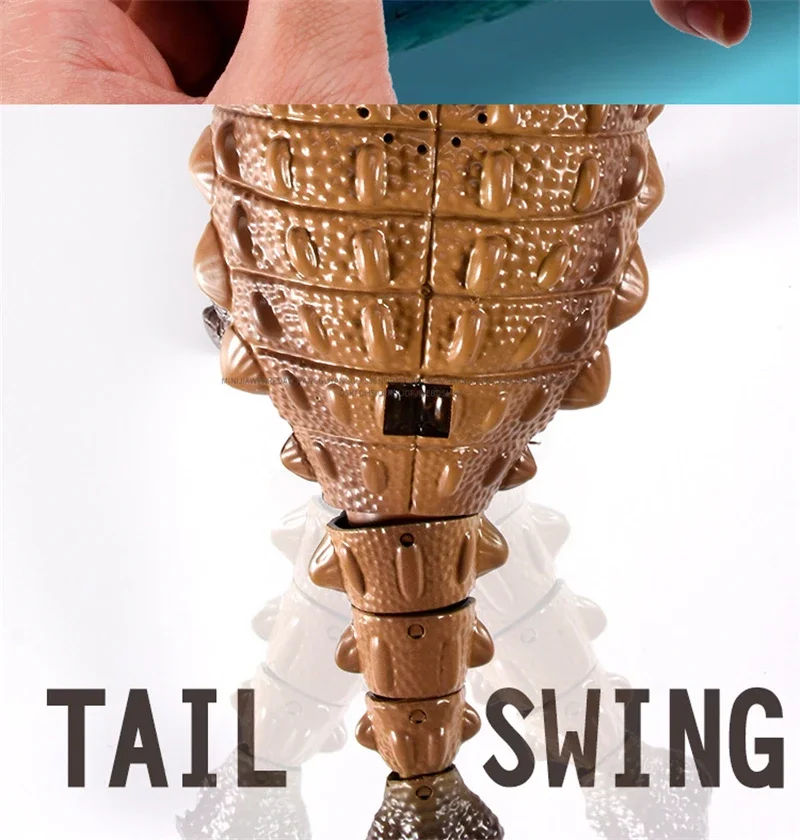 Simulation Remote Control Dinosaur Ankylosaurus Creative Animal Novelty Puzzle Model Prehistoric Animal Model Christmas Gifts 6