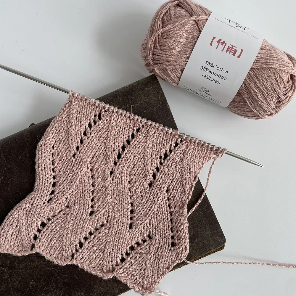 50g Bamboo Cotton Yarn for Crochet Fiber Warm Soft Natural Knitwear Knitting Wool High Quality Scarf Glove DIY Material Thread 3