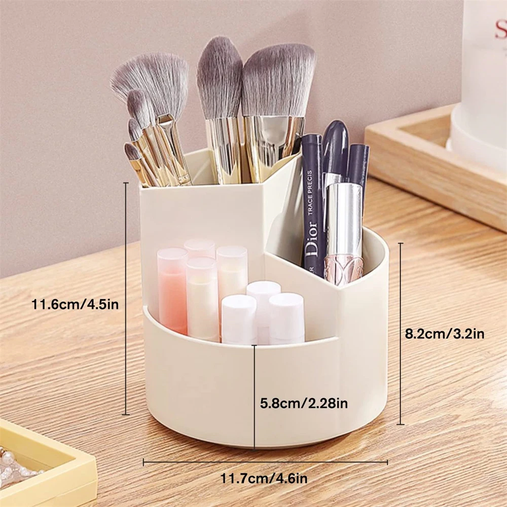 Brush Holder 360&deg; Swivel Makeup Brush Container Storage