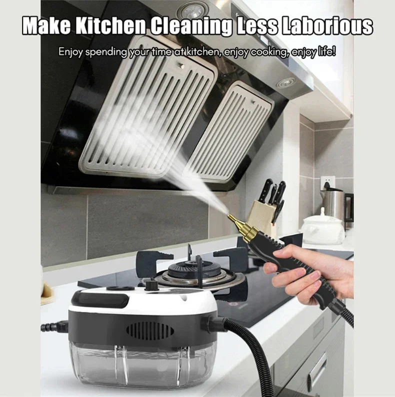 Description Picture 6 of item2500W 110V 220V High Pressure And Temperature Handhled Steam Cleaner For Air Conditioner Kitchen Hood Car Steaming Cleaner