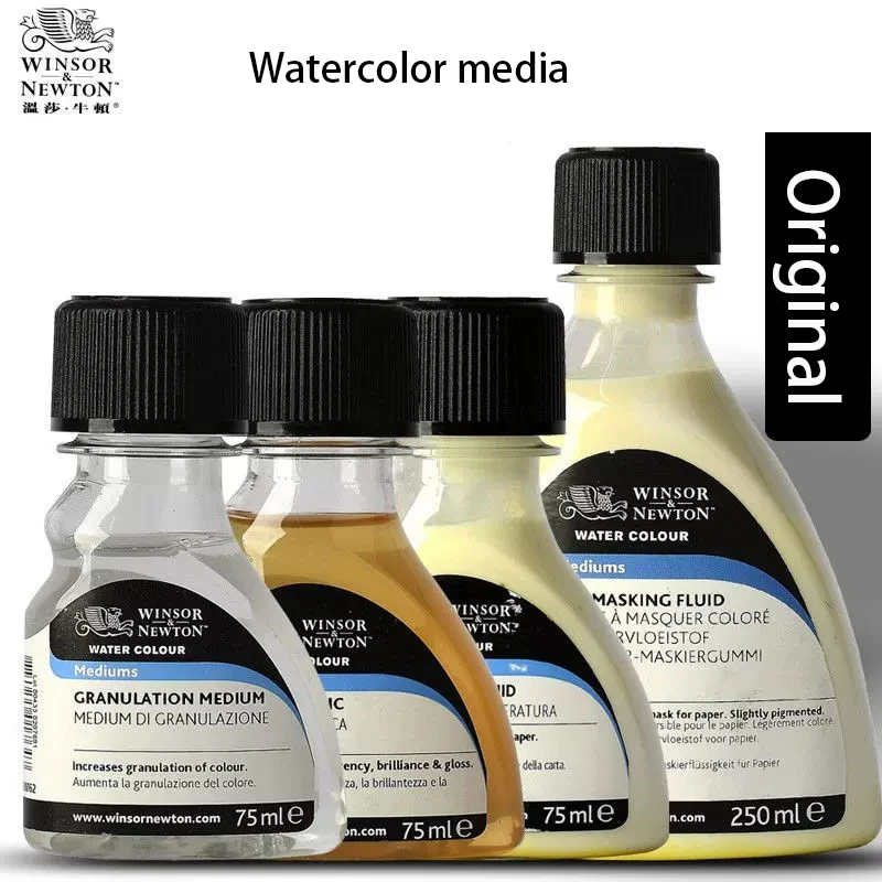 Windsor Newton imported oil painting media blending oil/ linseed oil/bright  oil/ distilled thinner/ gold sand/