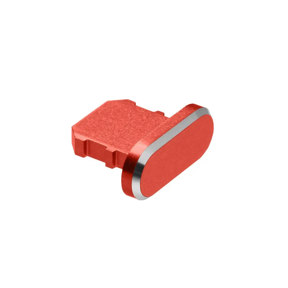 Metal Charger Port Anti-Dust Plug Stopper - Premium Phone Accessory Charging Cap Cover