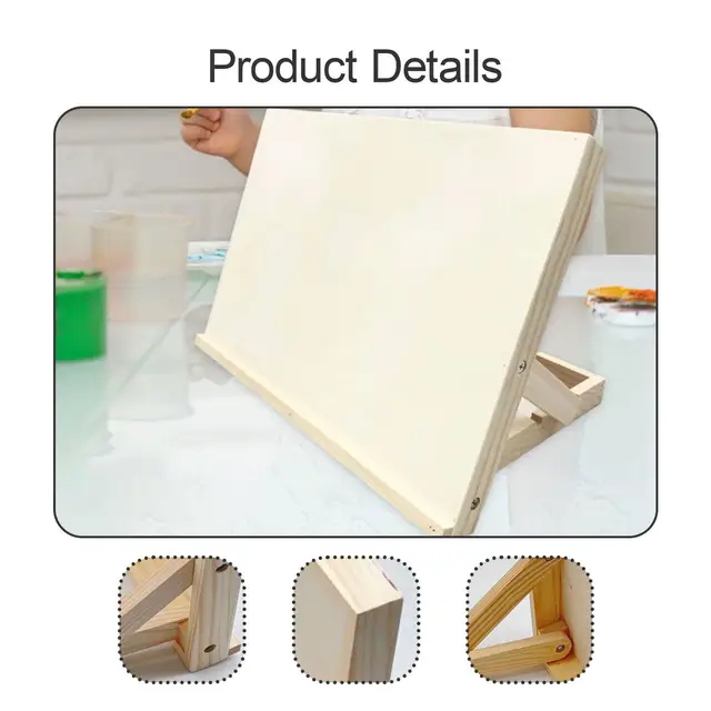 Tabletop Easel Adjustable Angle Drawing Board for Artist Beginners Drawing 5