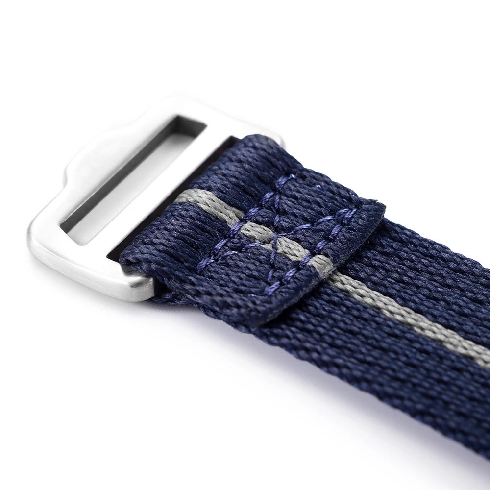 Nylon Sport Watch Strap - Military-Style Canvas Wrist Band