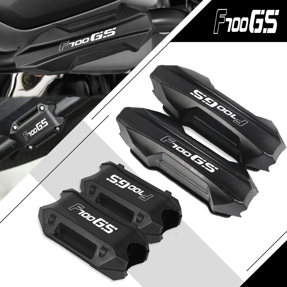 

25mm Motorcycle Engine Crash Bar Protection Bumper Decorative Guard Block For BMW F700GS F 700 GS F700 2013 2014 2015 2016 2017