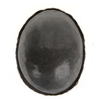 Beeos Système capillaire pour hommes de 6 pouces, 0,06 mm, systèmes de remplacement capillaire, base ultra-fine, toupet pour hommes, prothèse capillaire homme, cheveux humains 6