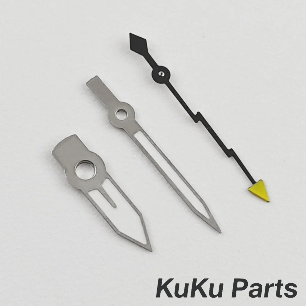 Green Super Luminous Lightning Second Hand for Watches - Precision Needle Pointer Parts