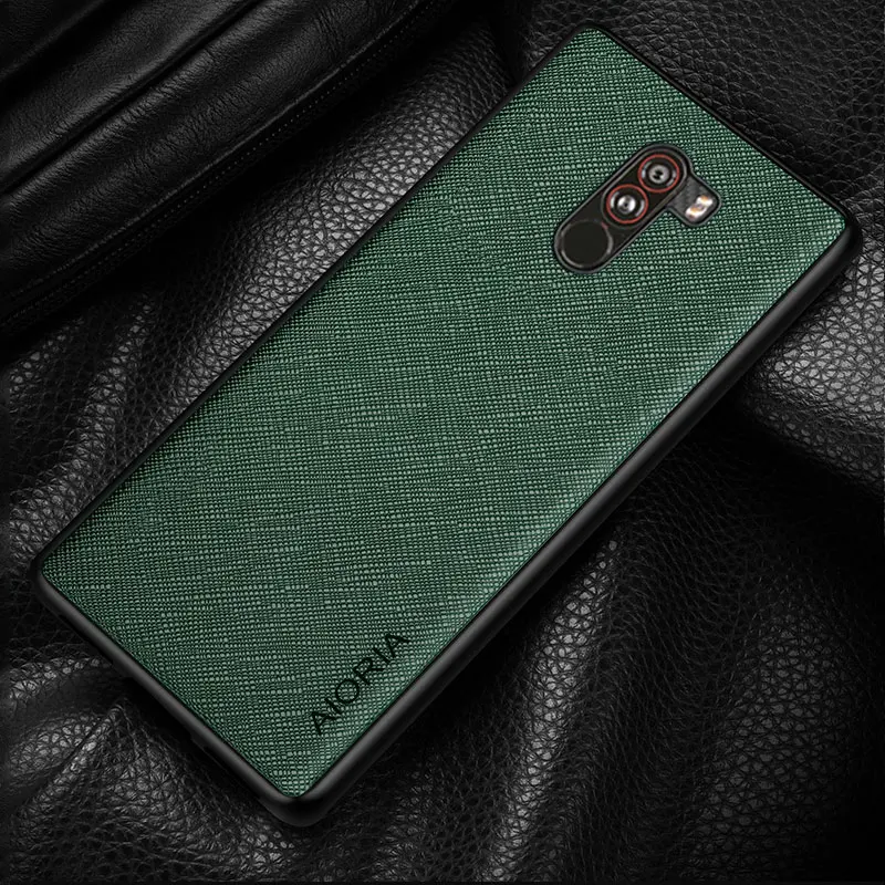 Luxury Cross Pattern Leather Case