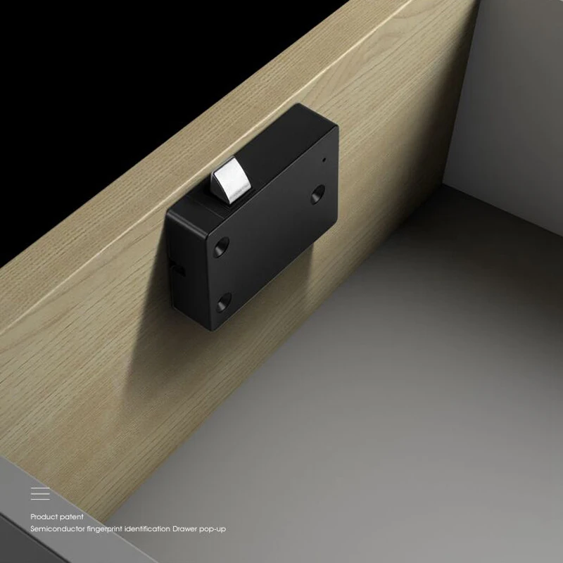 Tuya Bluetooth APP Drawer Cabinet Lock Fingerprint Digital File Letter Keyless Biometric Furniture Electronic Smart Wooden Lock