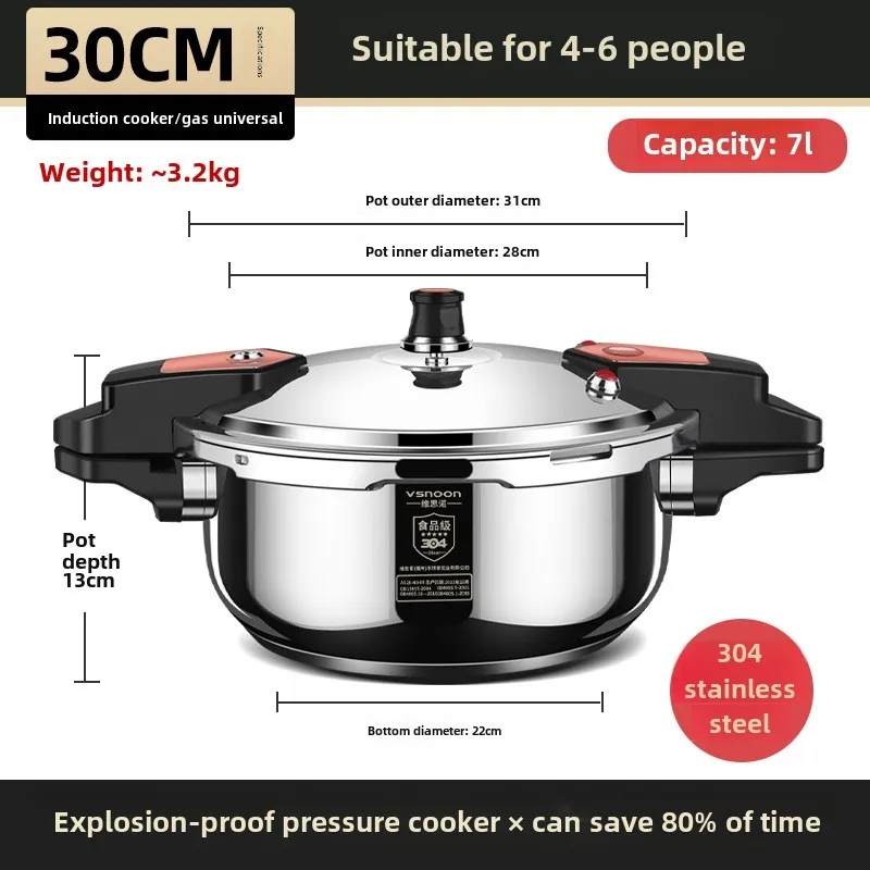 Clang Mini Pressure Cooker 1 Person Small Pressure Cooker 2
