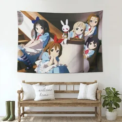 Kawaii Wall Art Tapestry - Charming Japanese - Inspired Home Decor - 152X127CM (Background14)