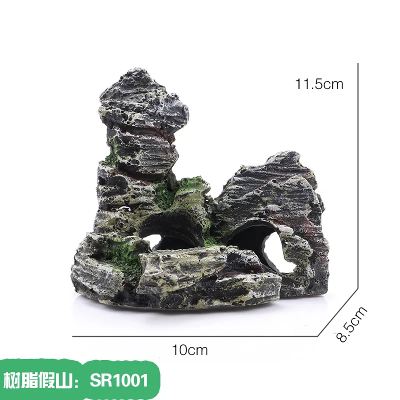 

Fish Tank Landscaping Ornamental Rockery Simulation Resin Aquarium Decoration Aquarium Fish Tank Decorative Accessories For Home