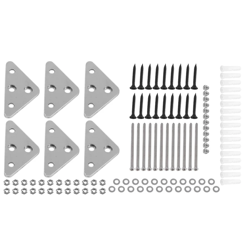 

6 Packs Skateboard Wall Mount Skateboard Rack Skateboard Hanger With 2 Screw Holes For Display Skateboard Deck Storage