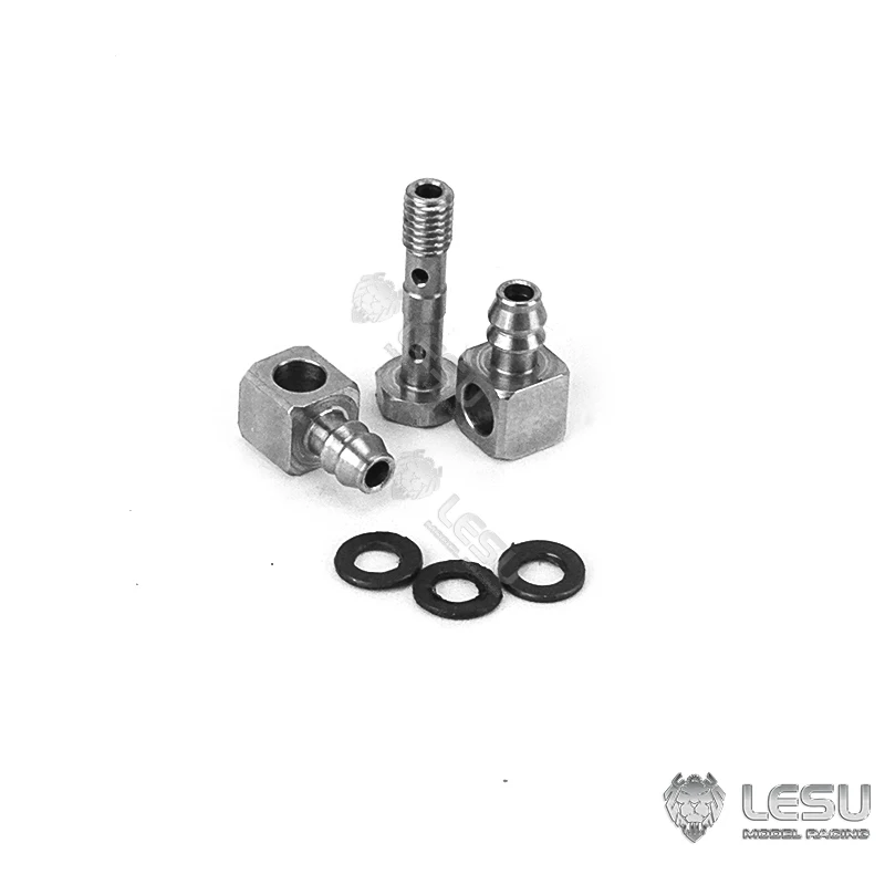 

LESU M3 Metal Conjoined Curved Nozzle for 1/14 RC Dumper Truck Tamiyaya DIY Model Toys Spare Parts TH19853-SMT5