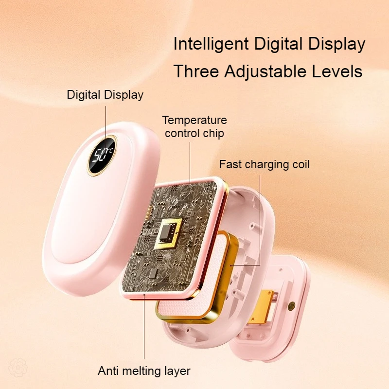 Graphene Heating Gloves, Portable Winter Unisex Riding Gloves, Motorcycle Warmth, Hand-held Warmth for Babies