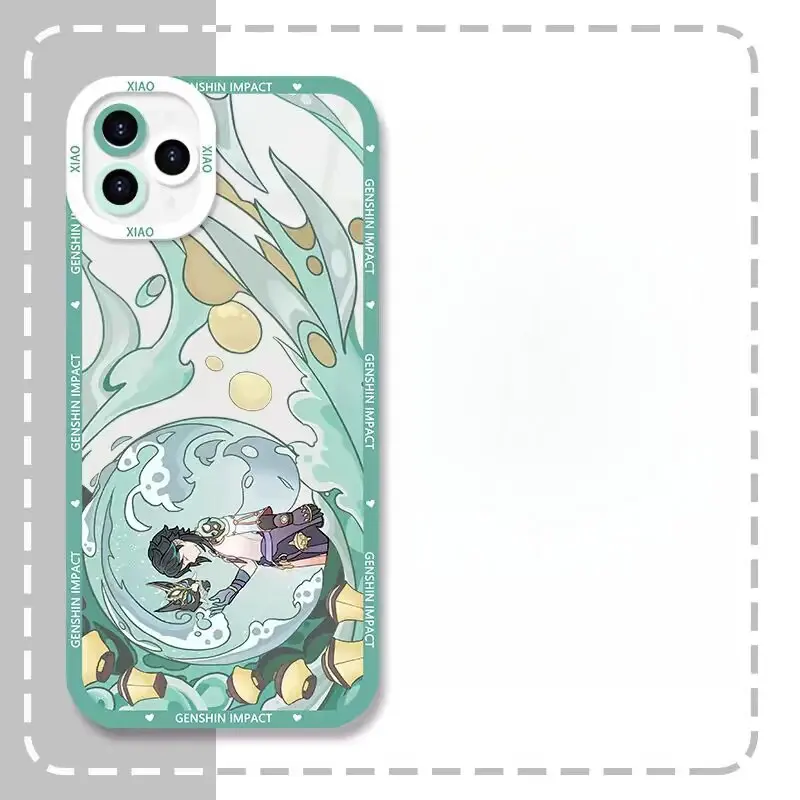 Genshin Impact Character Art iPhone Case Cover