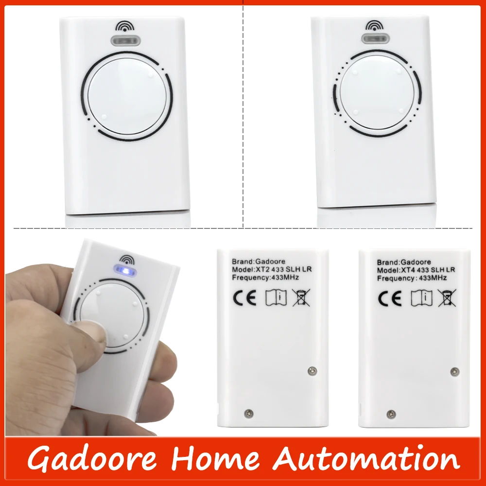 Garage Door Remote Control Compatible with 868Mhz XT2 XT4 868 SLH LR