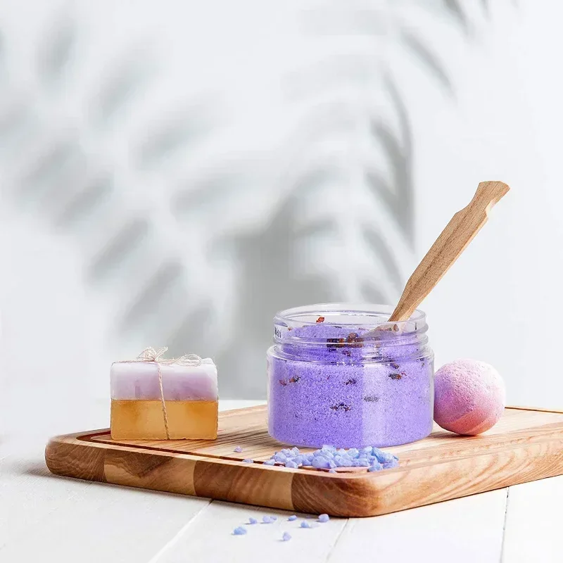 Clear Storage Jars 10pcs 150ml Round Wide Mouth Empty Jar Refillable Cosmetic Balm Container Travel Face Cream Sample Bottle Pot