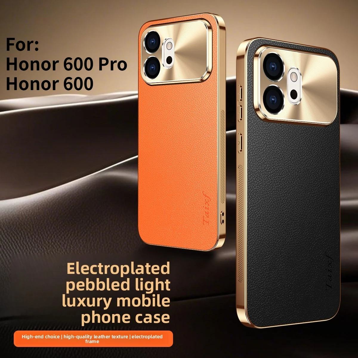 Luxury Anti-Stain Electroplated Lens Case - Shockproof Bumper Full Cover