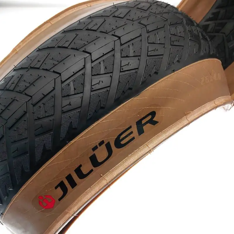 Jilüer 26×4.0 ファットバイク用 セミスリックタイヤ ペア Jilüer 26×4.0 ファットバイク用 セミスリックタイヤ ペア