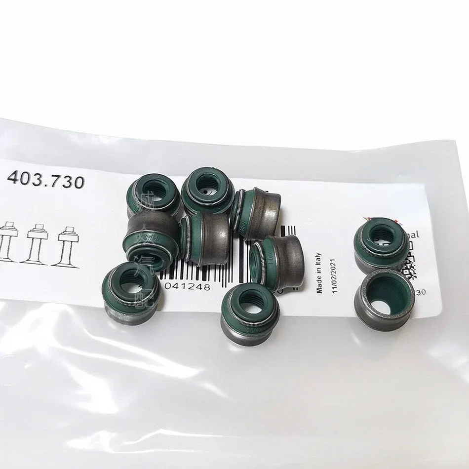 16ピース 6mm インテーク エキゾースト バルブセット 適用: A4 A5 ゴルフ ティグアン パサート 2.0T 06D109611T 06D109611H タイプ1 AL-PP-8367 AL 16ピース 6mm インテーク エキゾースト バルブセット 適用: A4 A5