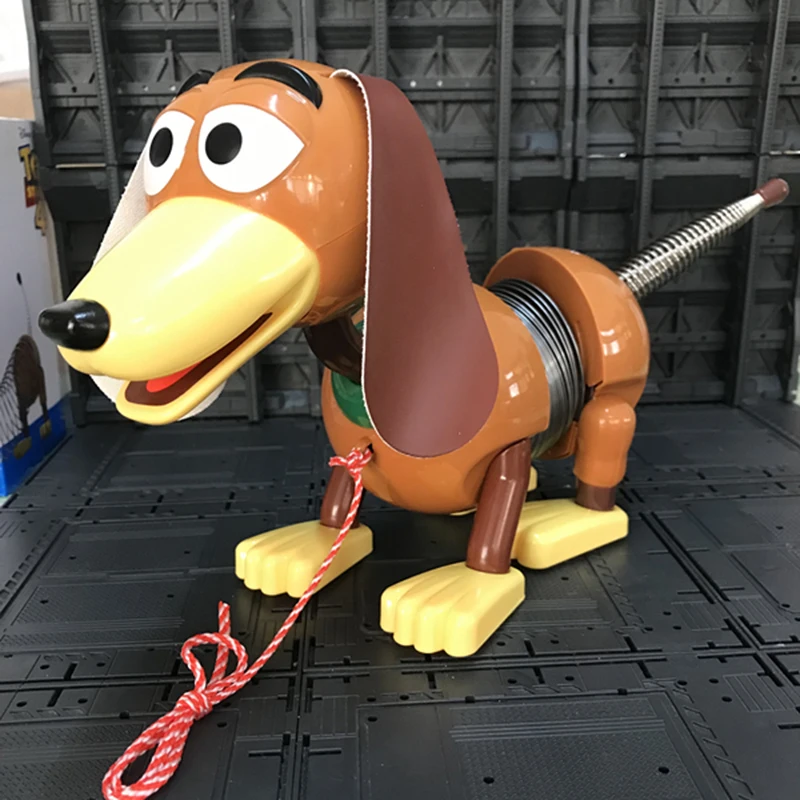 

Disney Toy Story Animation Toy Sound Slinky Dog Dachshund Buzz Lightyear Woody Figure Decor Model Birthday Cute Gift For Kid