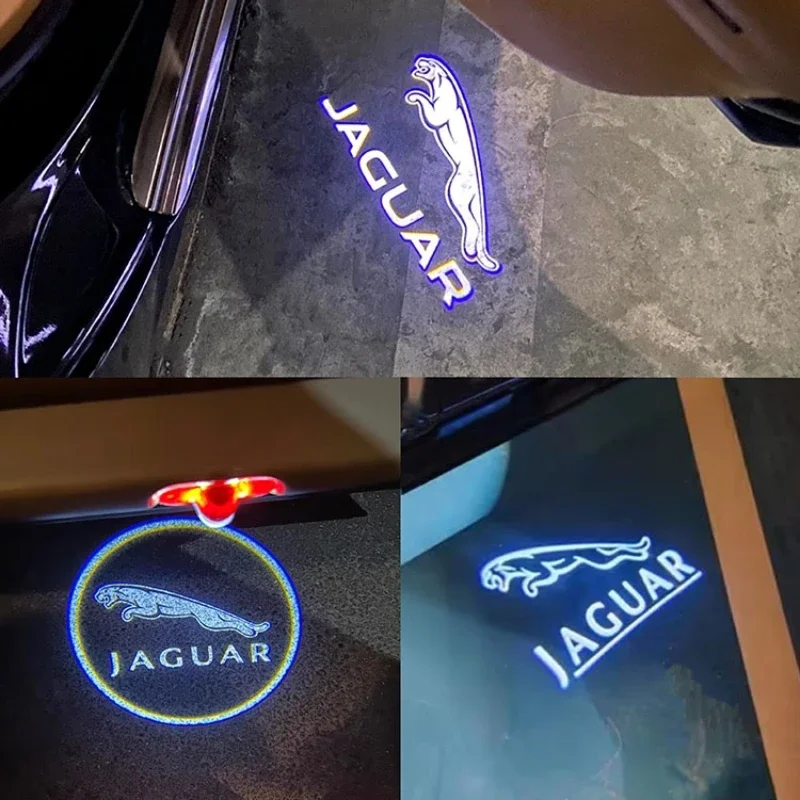 2X фонарь с логотипом автомобильной двери, фонарь проектора для Jaguar XJ 2004-2019 X350 358 XK X150 XKR, Аксессуары для автомобилей