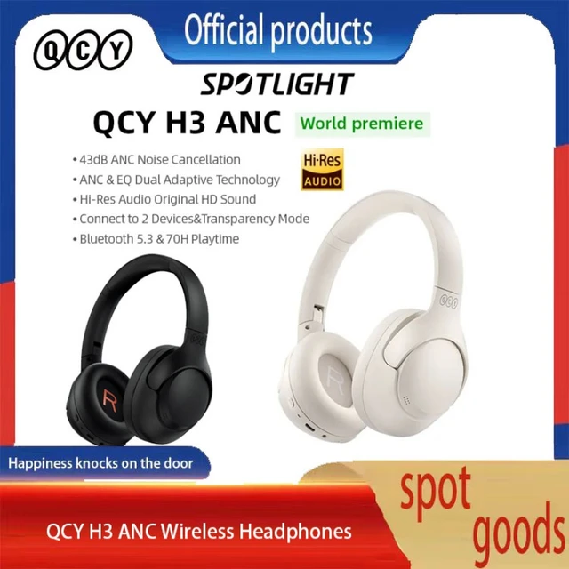 QCY H3, probamos estos cascos BT con cancelación de ruido