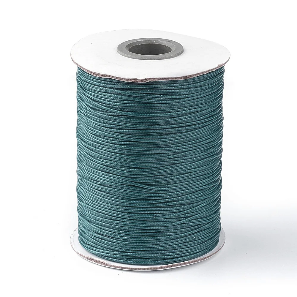PandaHall 85 Yards/Rolle Premium Koreanische Gewachste Polyesterkordel - 1mm Dick für Schmuckherstellung, Makramee-Armbänder & DIY-Bastelprojekte – Detail 31