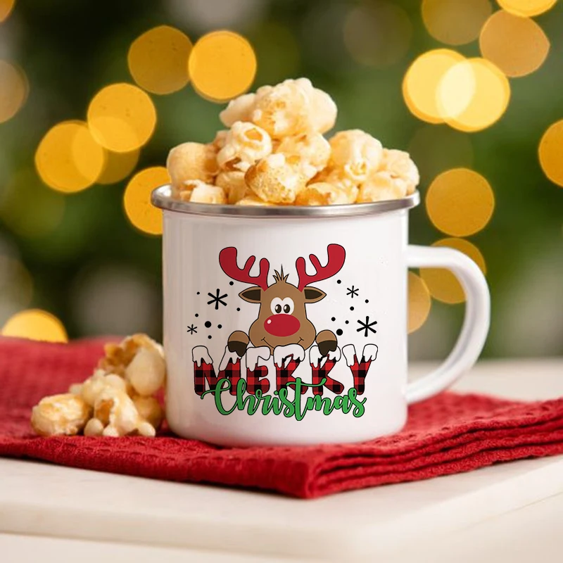 

С надписью "Merry Christmas", кофейные чашки, осенняя Рождественская Праздничная кружка для вина, сока, горячая какао чашка, рождественские подарки для друзей семьи