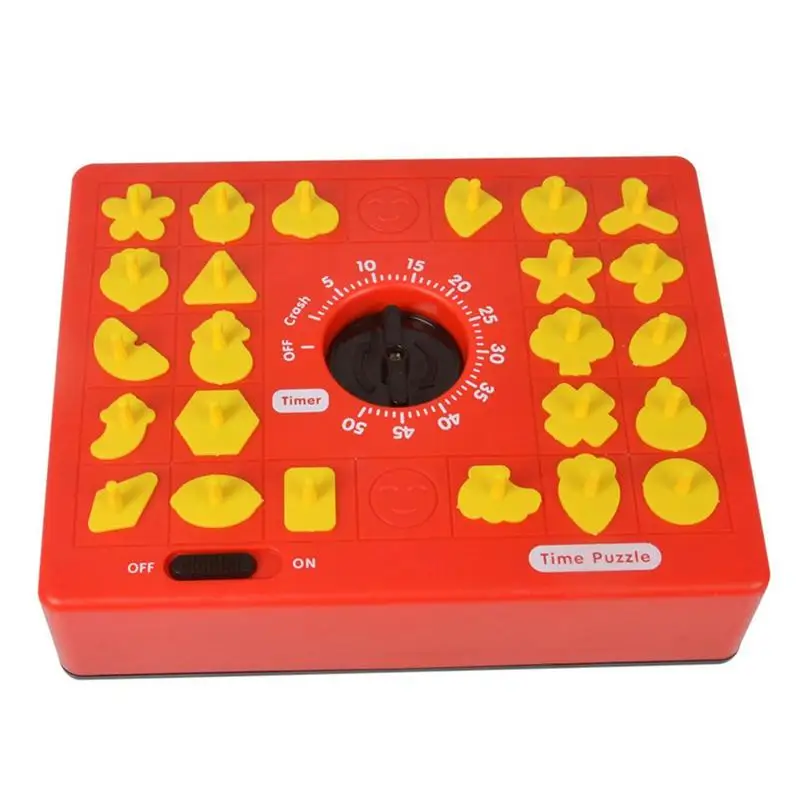 

Children Fun Board Games Timing Time Match Puzzle Geometry Shape For Early Education Parent-Child Educational Toys For Boy Gifts