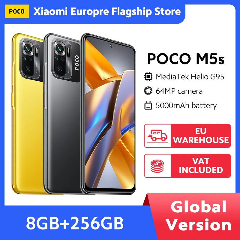 FR Warehouse】POCO M5s Global Version 8GB 256GB MTK G95 Octa FR Warehouse】POCO M5s Global Version 8GB 256GB MTK G95 Octa