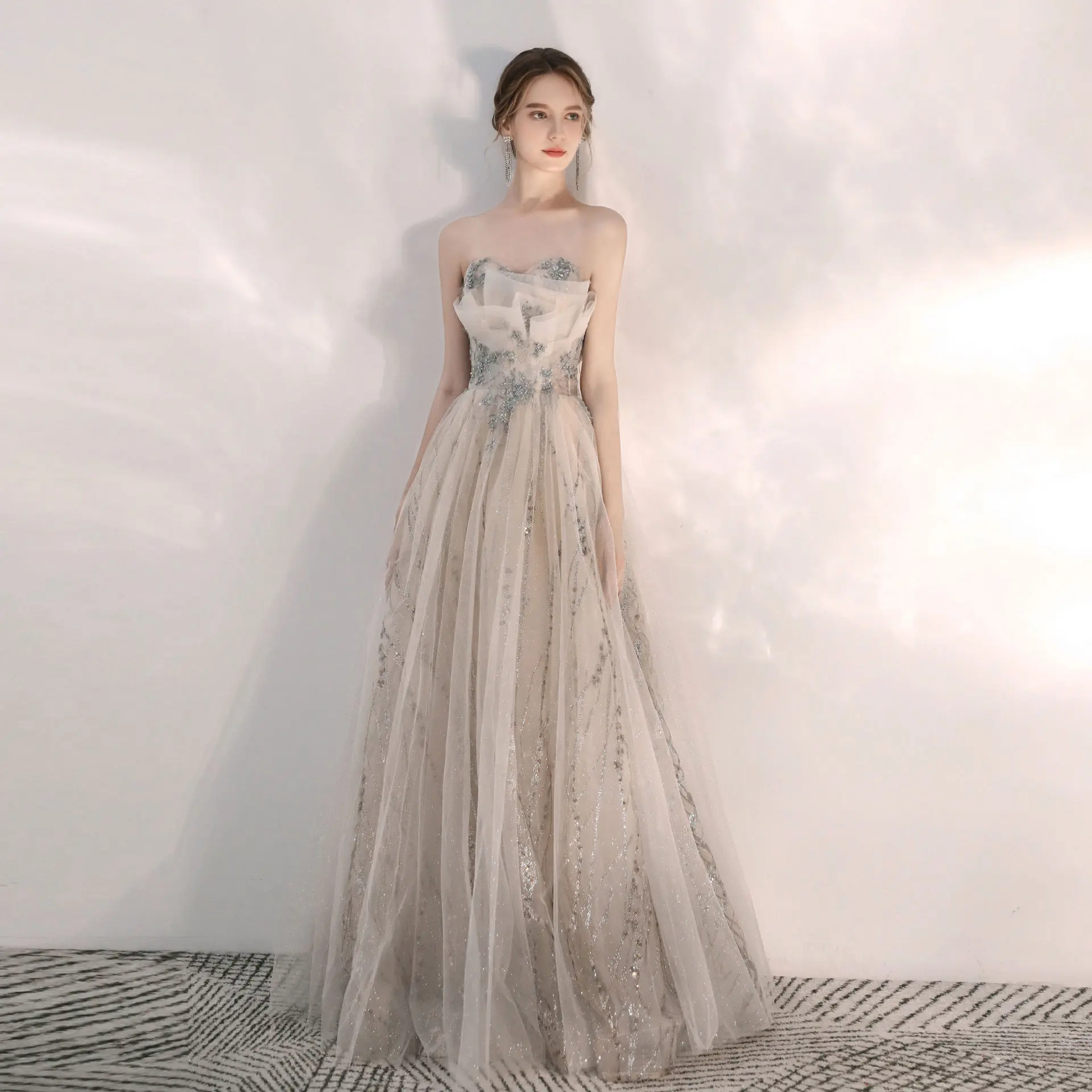 

Gala Dresses Woman 2023 for Party Dress Women Elegant Luxury Women's Evening Dress Formal Occasion Dresses Ball Gowns Prom Long