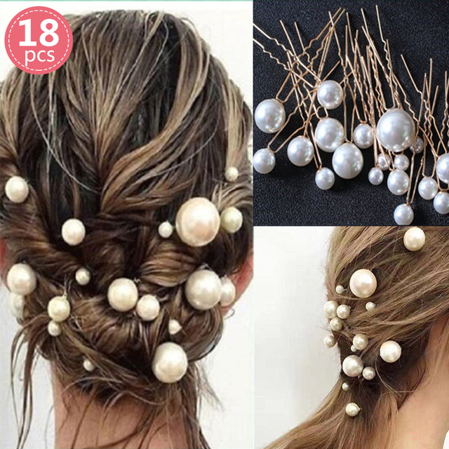 Elegant Crystal Bride Hair Comb Headwear Rhinestone Pearl Bridal Hair Clip Accessories Jewelry for Women Braiding Tool