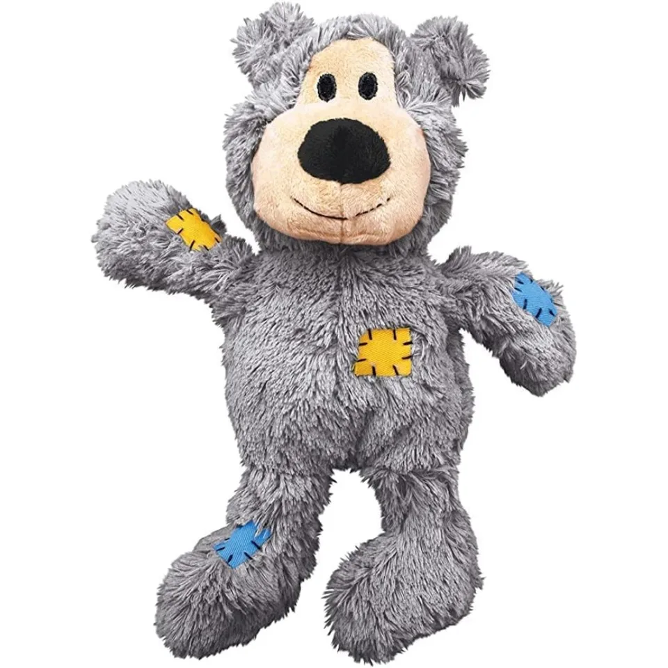 KONG Wild Knots Bears Durable Dog Toys Pack of Two