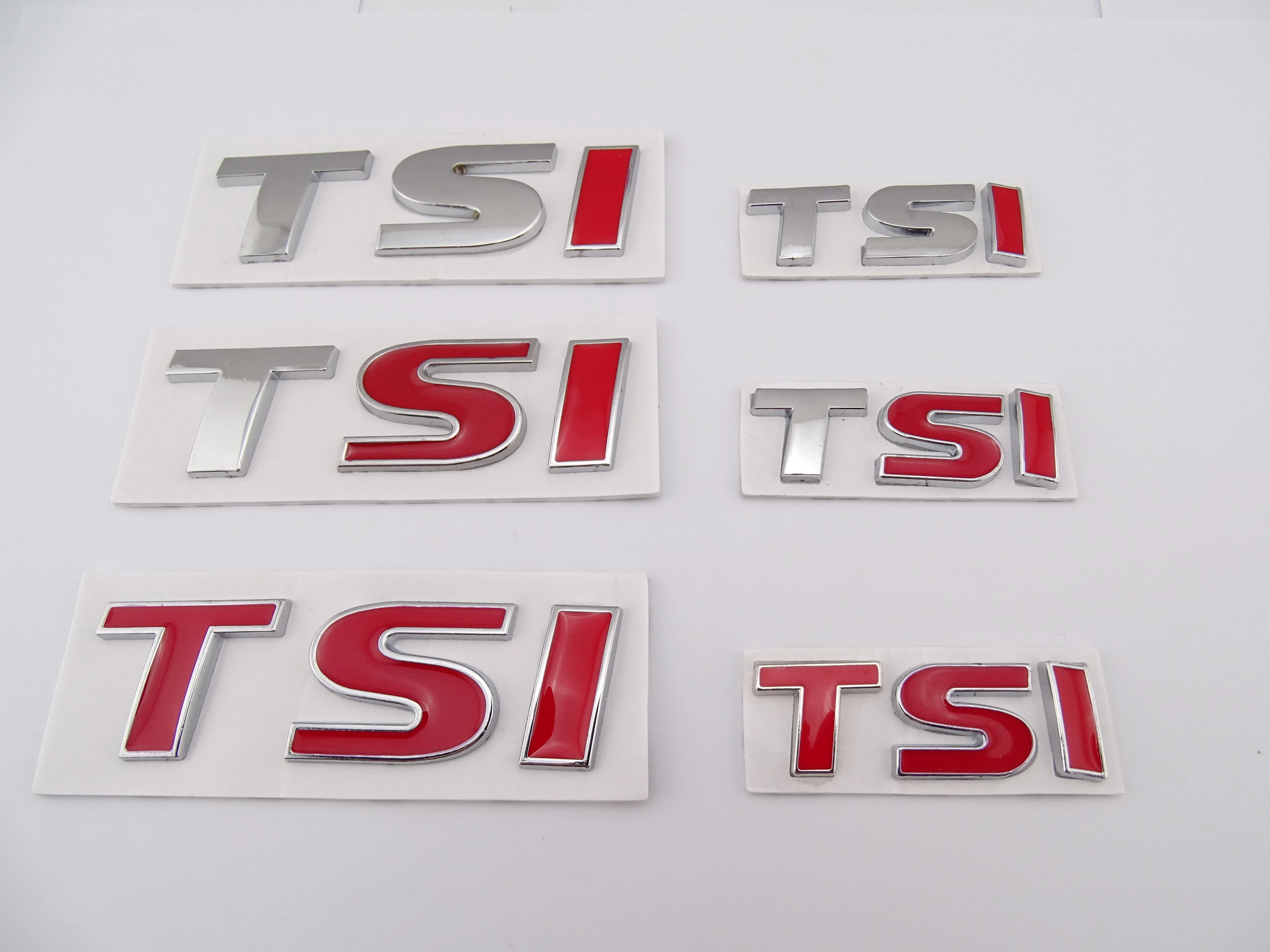 Автомобильная боковая 3D пластиковая эмблема TSI, задняя Эмблема багажника для VW Volkswagen Sagitar, Golf Magotan Polaris Boracay