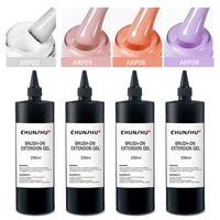 CHUNSHU Refill Extension Gel Nail Polish 250ML Soak Off  Brush On Builder Nail Hard Gel Varnishes Rubber Base Coat DIY Manicure 1