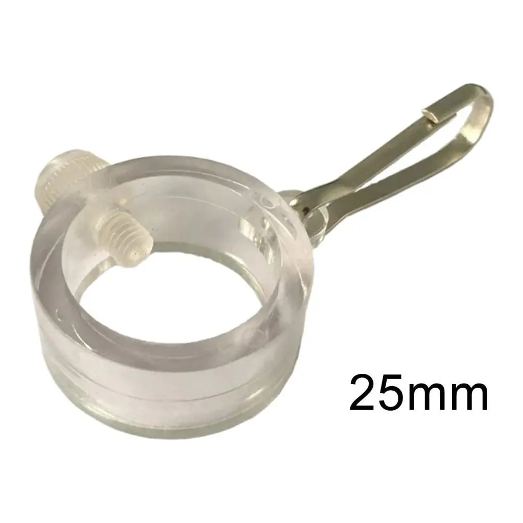 2x Flagpole Rings Easy to Use 360 Degree Rotating Practical Flagpole Fixing Tool for 1'' Flag Poles Accessory Flag Pole Kits