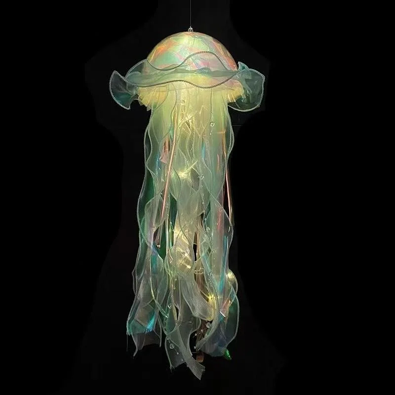 Tiktok Netflix Jellyfish Lights Creative Hanging Decorative Room Lights Decorative Dazzling Colorful Romantic Pendant Luminous 6