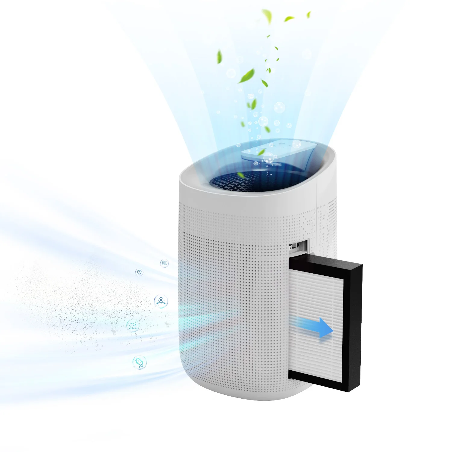 2025 Premium Portable Air Dehumidifier with WiFi Tuya App Control - Smart Home Dehumidifier Fan 3