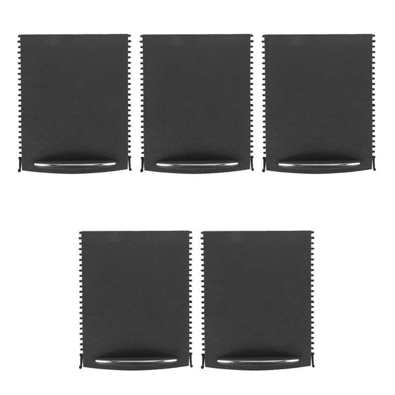 

5X Car Center Console Sliding Shutters Cup Holder Roller Shutter Cover For Mercedes-Benz C-Class W203 2000-2007