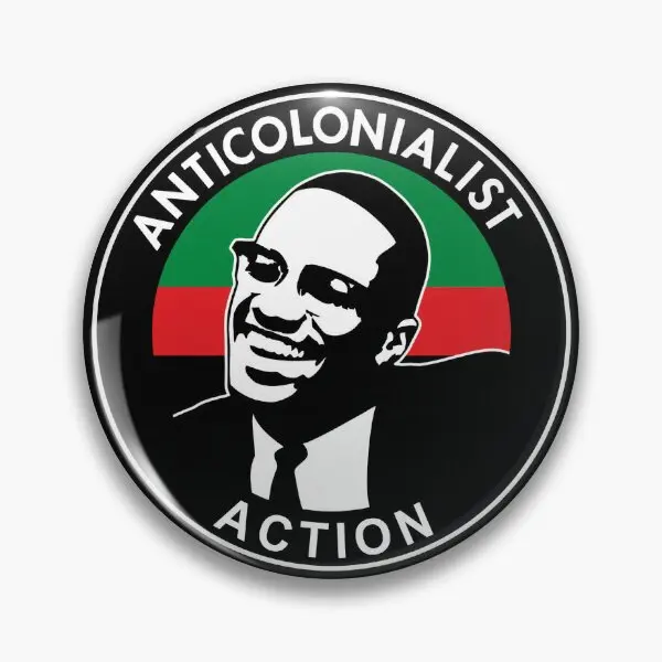 

Anticolonialist Action Malcolm Soft Button Pin Hat Lover Gift Cartoon Lapel Pin Clothes Collar Cute Brooch Metal Jewelry Women