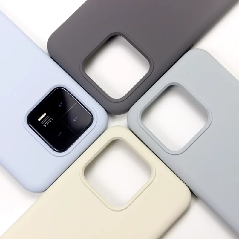 Custodia Posteriore Per Xiaomi Mi 13 /13 Pro /14/14 Pro Silicone Liquido Antiurto Soft Smooth Luxury Cover Funda