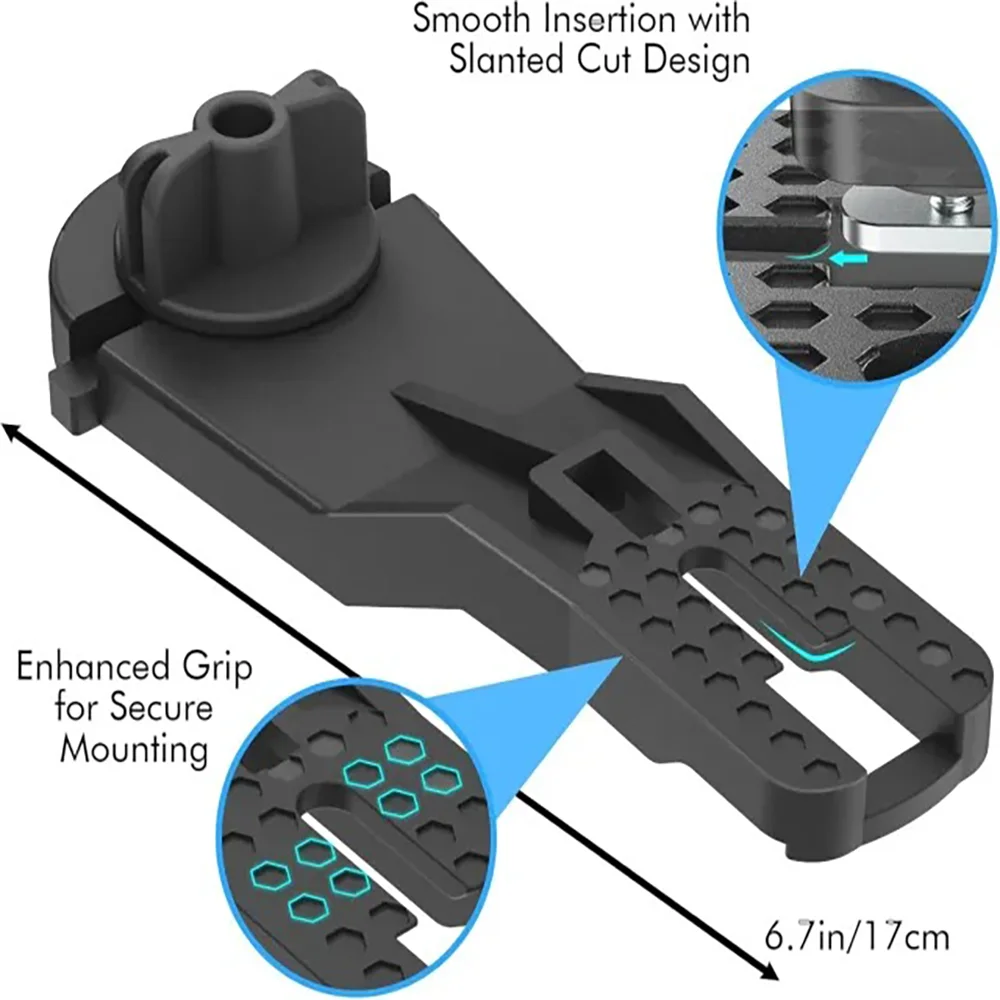 Aventik 2 Pack Multi-Functional Kayak Track Space-Saving Heavy Extend Side Track Tool-Free Installation Kayak Rail