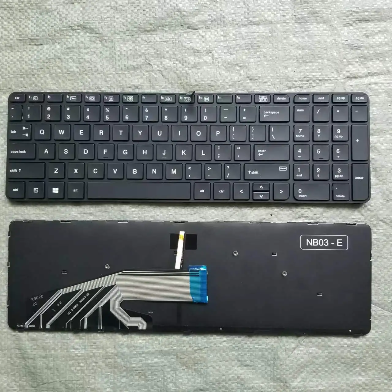 Nuova Tastiera Per Laptop Retroilluminata Usa Per Hp Probook 450 G3 455 G3 470 G3 G4 650 G2 G3 655 G2 G3 831021-001 Layout Usa