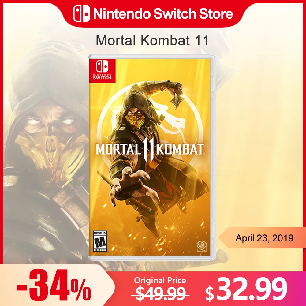 Mortal Kombat 11 Nintendo Switch Game Deals 100% Ufficiale Originale Gioco Fisico Card Fighting Genere Per Switch Oled Lite