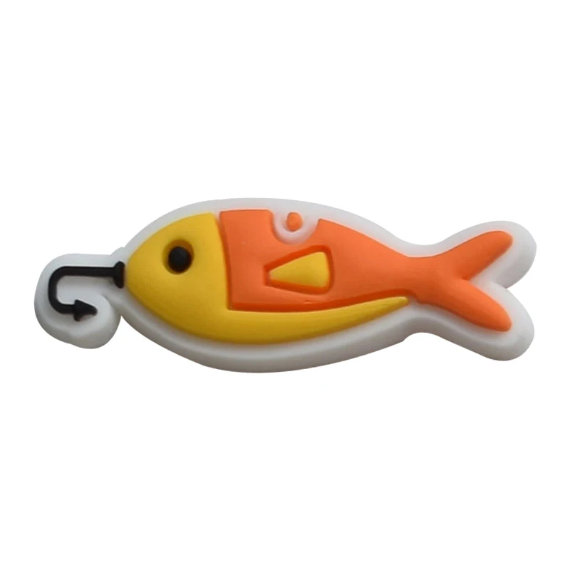 Fishing-Themed Shoe Charms for Clogs and Shoes Accessories