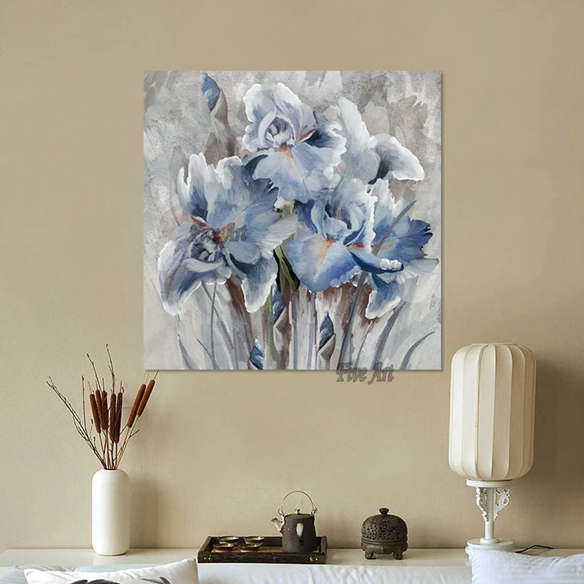 

Настенные картины для гостиной, современные искусственные картины ручной работы, художественные картины на холсте для украшения дома